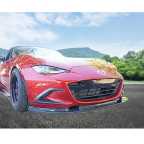 2019 Mazda MX5 Carbon Fiber Front Bumper Garnish Canards for Sporty Look by NexaNovo
