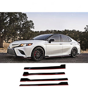 Sleek Side Skirt Trim Set for 2021 Toyota Camry by NexaNovo
