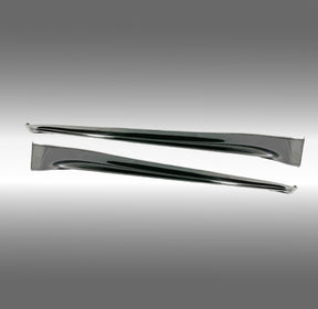 2022 Tesla Model Y Real Carbon Fiber Side Skirt Extensions Body Kit by NexaNovo
