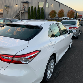 2023 Toyota Camry 3D Rear Roof Window Visor Spoiler in Black by NexaNovo
