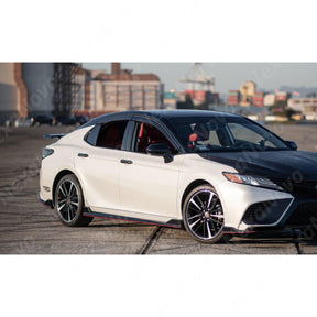 2023 Toyota Camry Complete 5-in-1 Kit: Front Lip, Rear Diffuser w/ LED, Side Skirts, and Rear Spoiler Wing by NexaNovo
