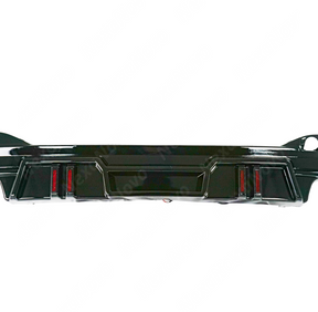 NexaNovo premium rear bumper diffuser for 2018 BMW 530i G30.
