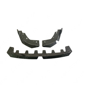 Lightweight Carbon Fiber Print Front Splitters Lower Lip Spoiler for 2024 BMW G20 LCI by NexaNovo
