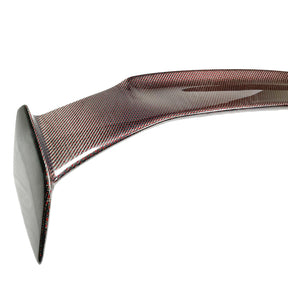 Aerodynamic Red Carbon Fiber Rear Trunk Wing Spoiler for 2024 Honda Civic Type R FL5 by NexaNovo
