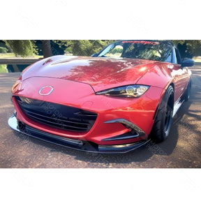 Lightweight Carbon Fiber Front Bumper Garnish for 2016 Mazda MX5 by NexaNovo
