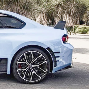 2025 BMW M2 G87 High Kick Rear Wing Spoiler in Gloss Black NexaNovo