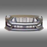 2025 Mustang GT Primer Dark Horse Style Front Fascia with Grilles by NexaNovo
