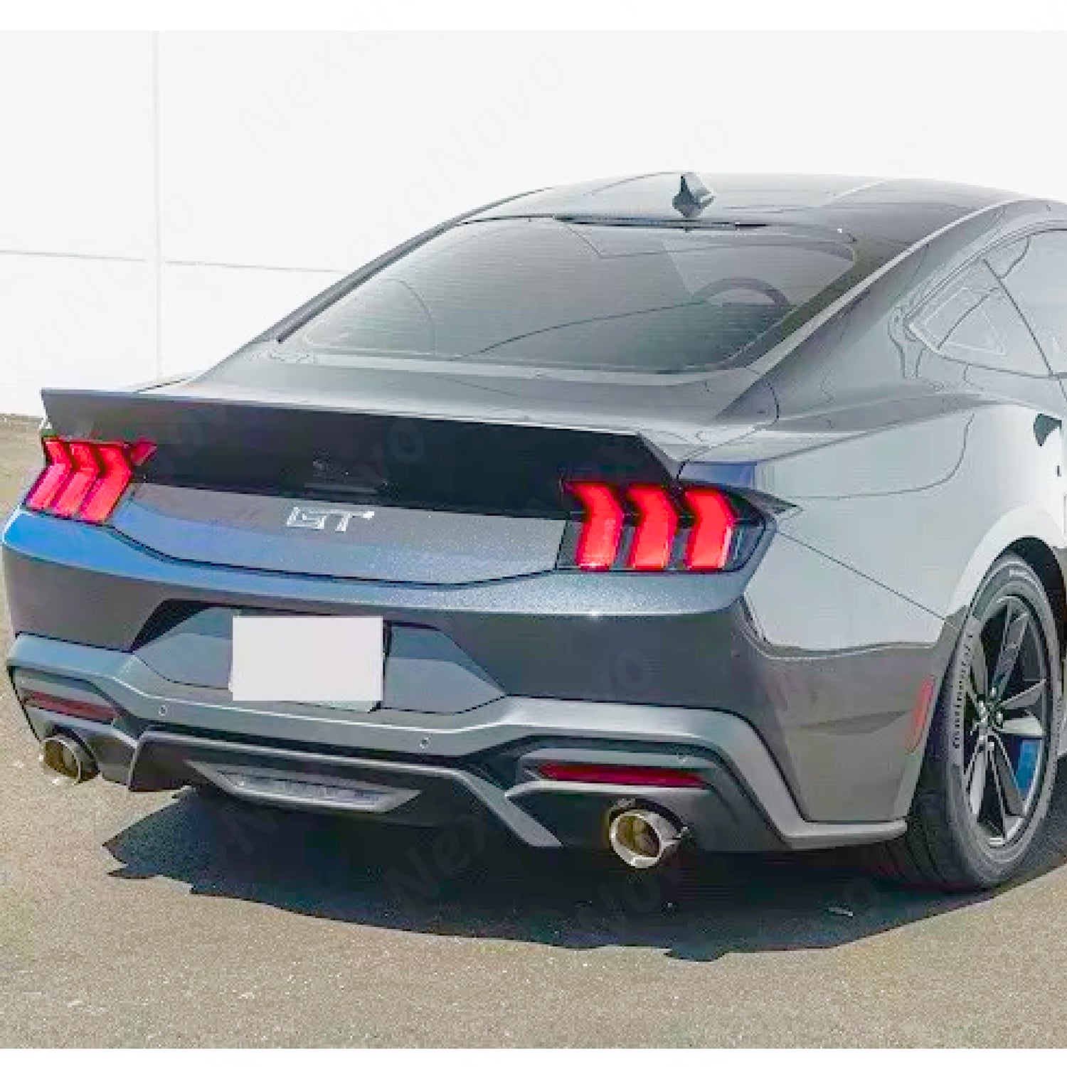 S650 Spoiler Module For Ford Mustang S650 (2024-2025) Rear Trunk Lip Spoiler Wing Ducktail ...