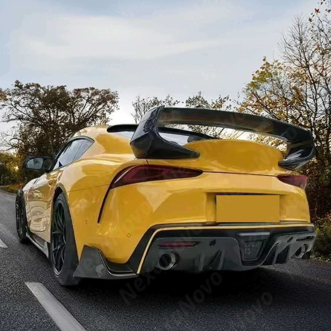 Real Carbon Fiber Rear Trunk Spoiler GR Supra 2025 NexaNovo
