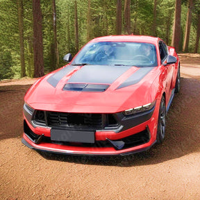 NexaNovo Primer Dark Horse Style Front Bumper Surrounding Kit for 2025 Mustang
