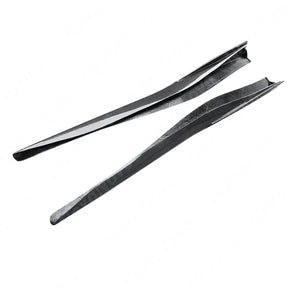 Real Carbon Fiber Side Body Skirts Kit for 2020 Chevrolet Corvette C8 NexaNovo
