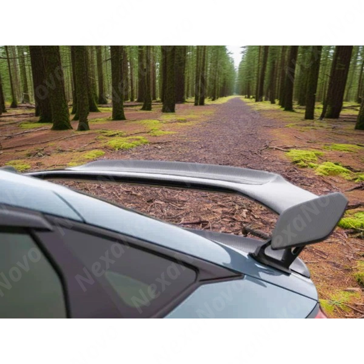 For Honda Civic Tpye R FL5 (2023-2025) Real Carbon Fiber Rear Spoiler ...