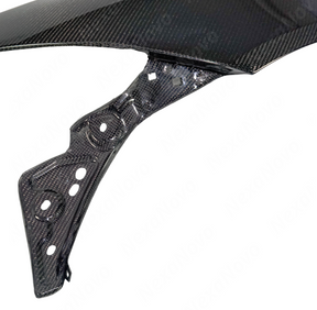 NexaNovo motorsport-style real carbon fiber fenders for Nissan Z 2022+.
