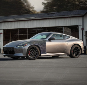 NexaNovo aerodynamic front side vented fenders for Nissan 400Z 2022+.
