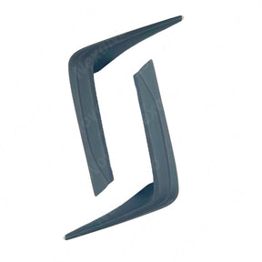 2024 Toyota GR86 Black PU JDM Racing TS Style Front Bumper Canards Fins with Plate by NexaNovo

