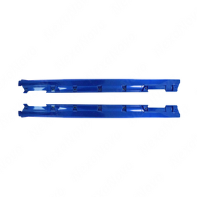 Paint-Matched World Rally Blue (K7X) Rocker Panel Molding Replacement Side Skirts For Subaru WRX (VB) 2022-2026