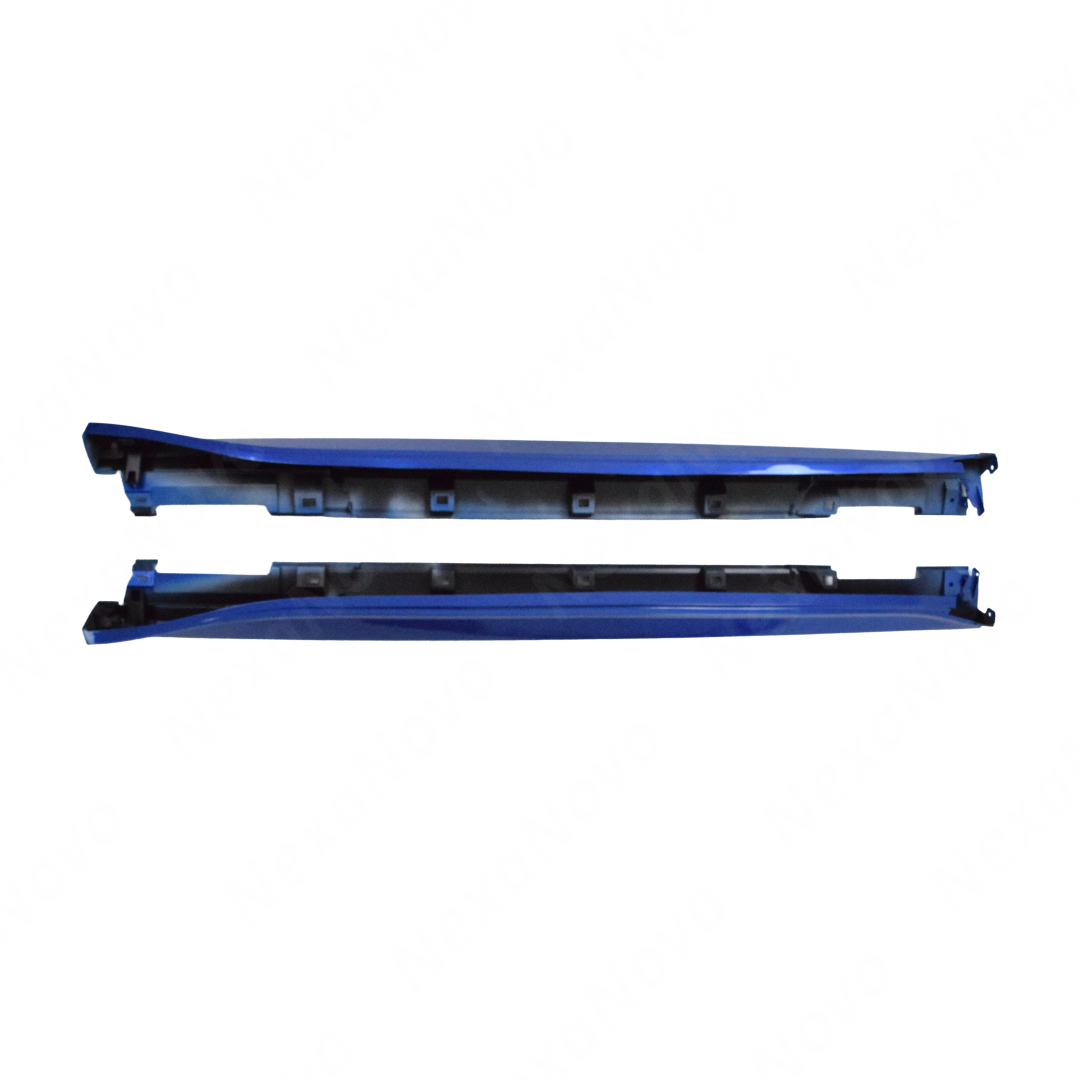 Paint-Matched World Rally Blue (K7X) Rocker Panel Molding Replacement Side Skirts For Subaru WRX (VB) 2022-2026