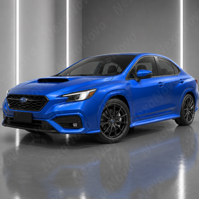 Paint-Matched World Rally Blue (K7X) Rocker Panel Molding Replacement Side Skirts For Subaru WRX (VB) 2022-2026