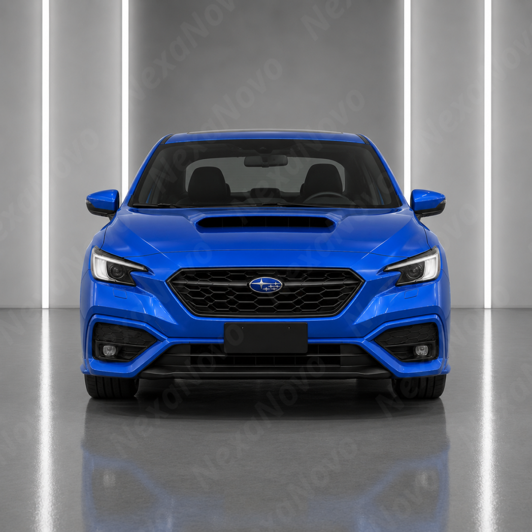 Paint-Matched World Rally Blue (K7X) Rocker Panel Molding Replacement Side Skirts For Subaru WRX (VB) 2022-2026