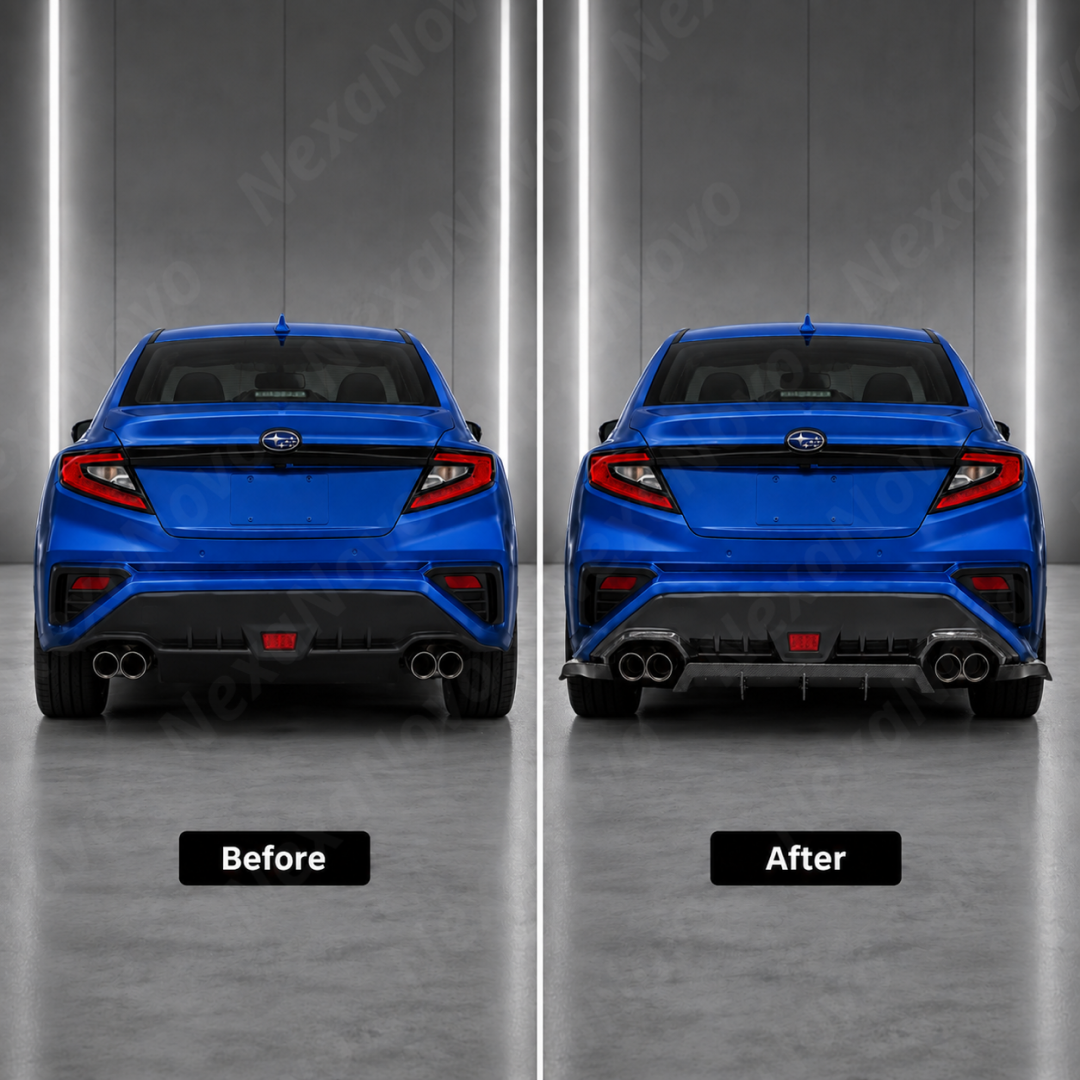 2022-2026 Subaru WRX VB - Carbon Fiber VRS Style Rear Diffuser