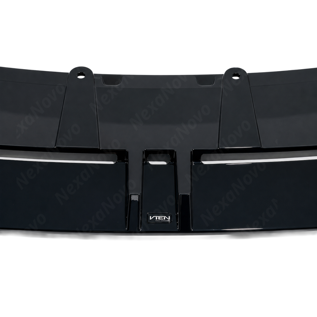 Profile view of the outer side winglet transition on the NexaNovo VTEN front splitter