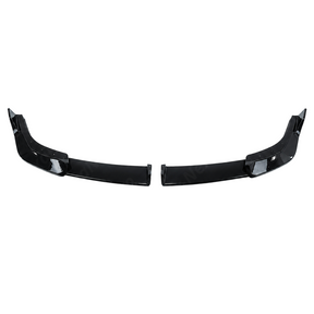 Profile view of the outer aerodynamic side winglet transition on the NexaNovo front splitter