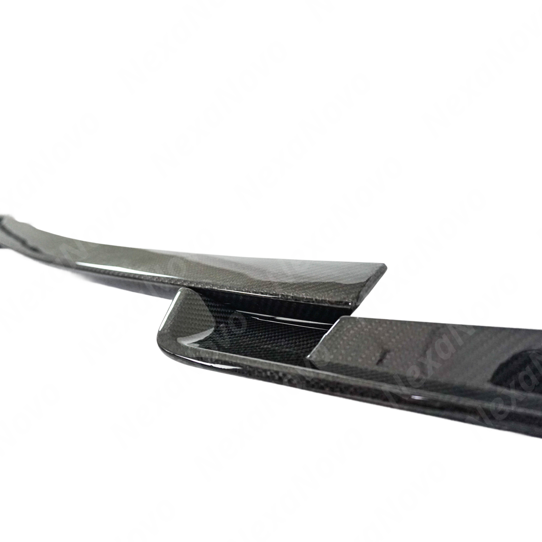 Lightweight NexaNovo carbon fiber material of the Acura TLX Type S style lip