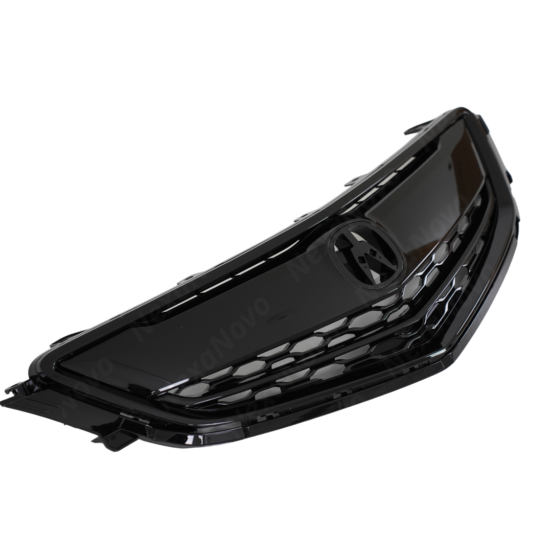 Durable high-impact ABS plastic construction of the NexaNovo Acura TLX replacement grille