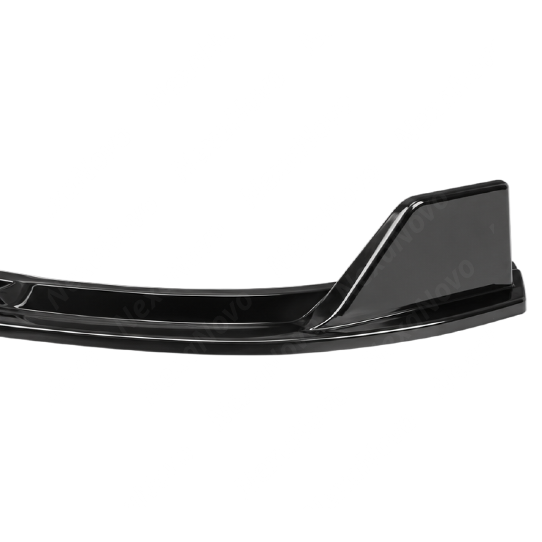 Close-up shot showing precision 3D contour alignment along the factory F74 lower bumper seams