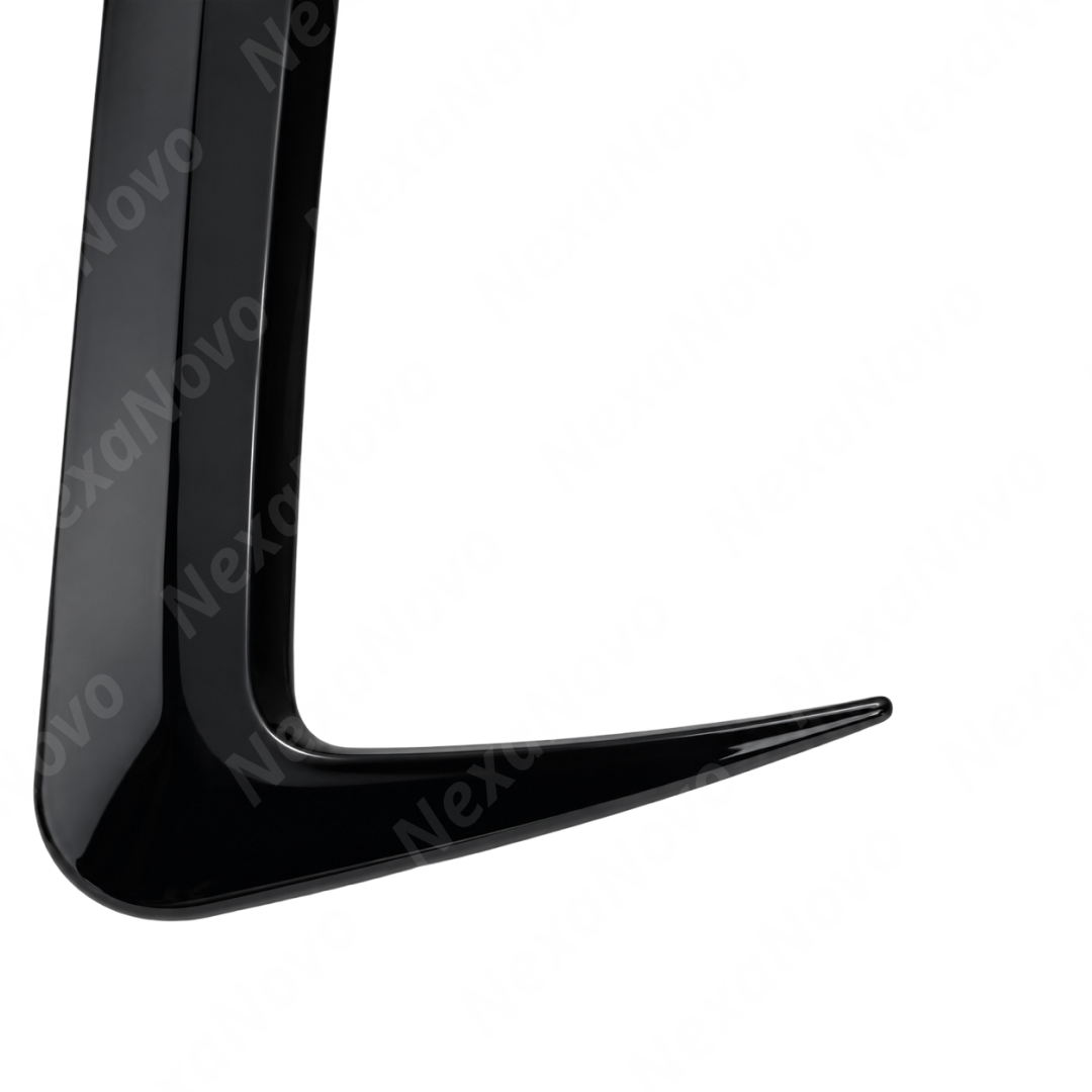 Close-up view showing the precision 3D contour mapping along the factory G60 bumper air duct vents