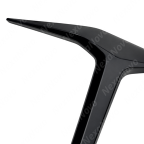 Sporty visual transformation of the NexaNovo VTEN gloss black canards accenting a Brooklyn Grey 2025 BMW G60