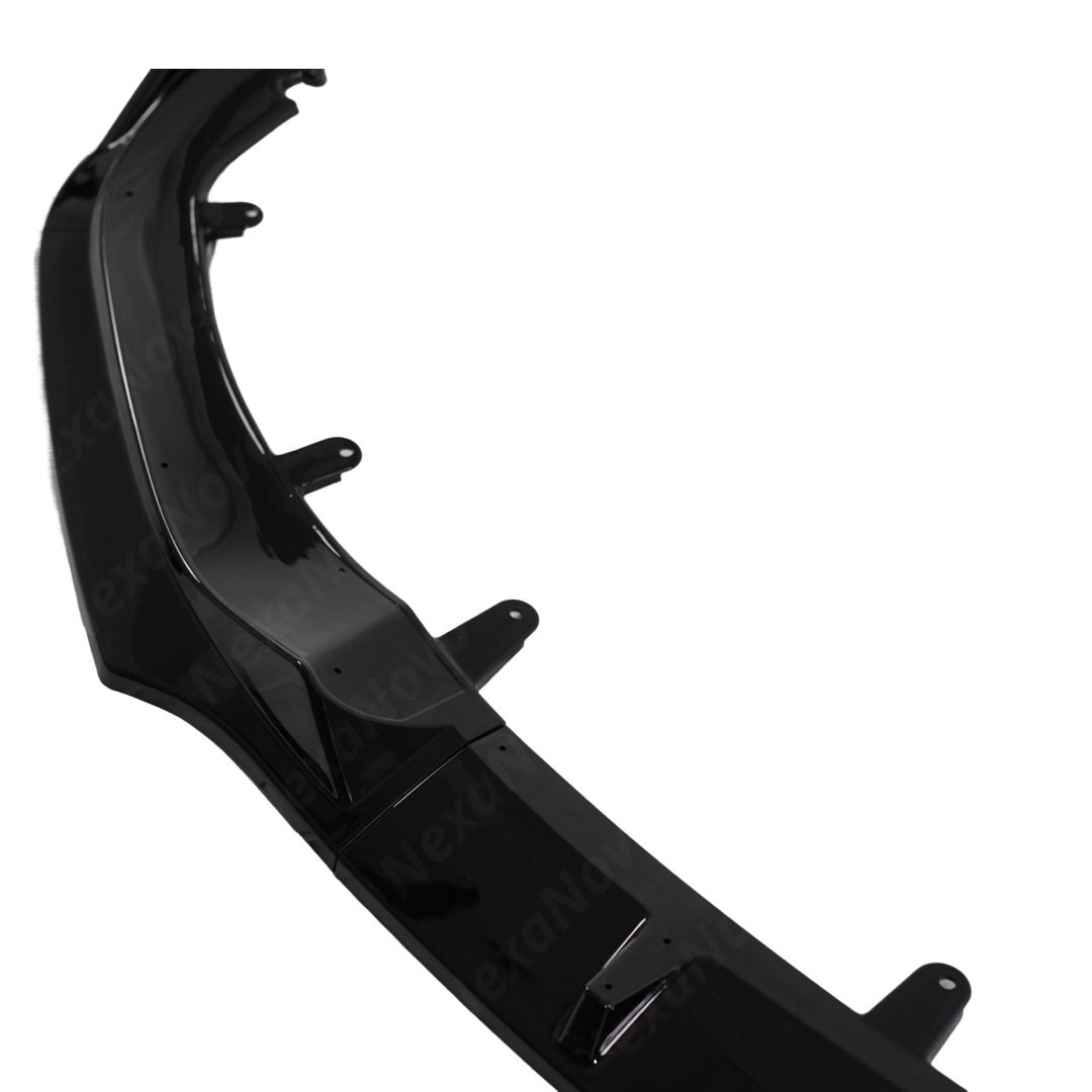 Durable high-impact ABS plastic construction of the NexaNovo BMW 8 Series performance lip