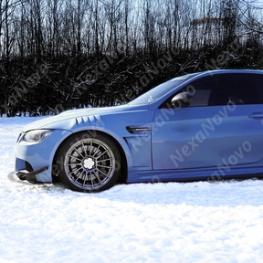 Integrated design of NexaNovo real carbon fiber fender with BMW E92 M3 body