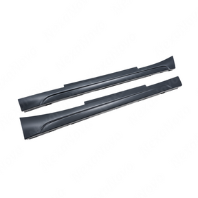 Standalone view of the uninstalled driver and passenger side M2 style replacement rocker panels