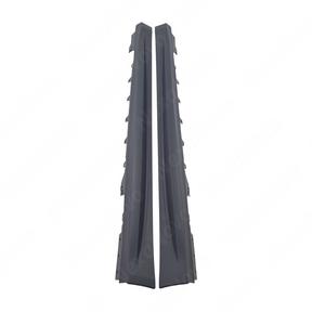 Durable automotive-grade polypropylene (PP) construction demonstrating OEM-level impact resistance and flexibility