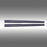 Standalone view of the uninstalled driver and passenger side M4 style replacement rocker panels
