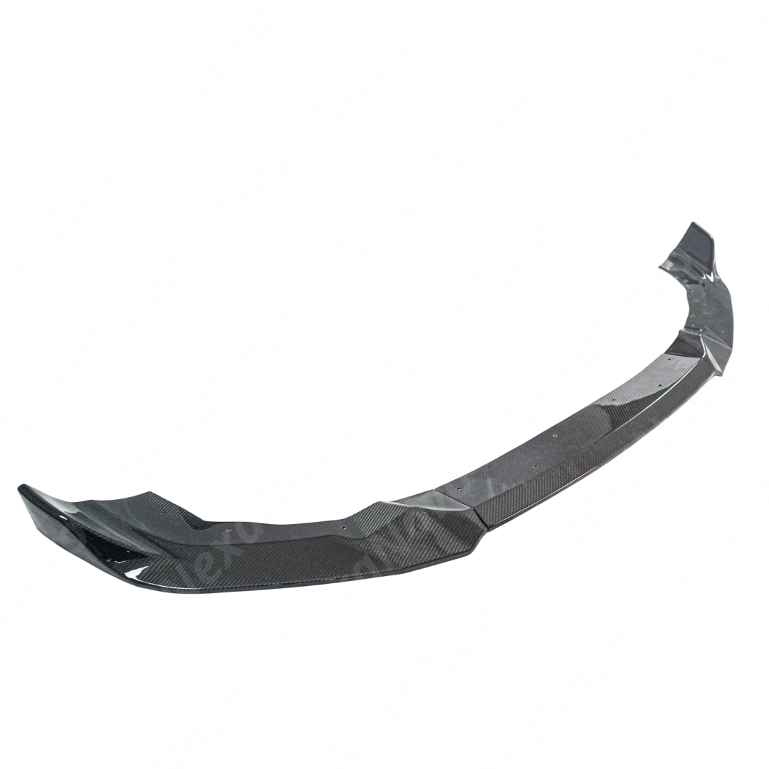 BMW F87 M2 in motion with the new NexaNovo CS Style carbon fiber front bumper