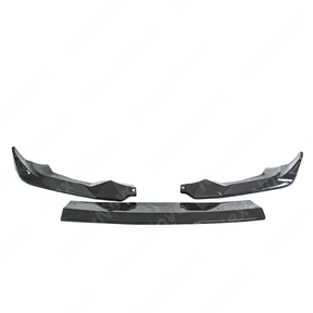 NexaNovo CS Style carbon fiber bumper cover integrated on a black BMW F87 M2