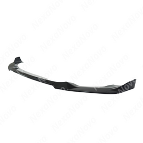 Uninstalled NexaNovo front bumper lower lip spoiler, top view