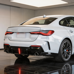 Rear-end shot emphasizing the widened, muscular stance of the G22 with NexaNovo aero