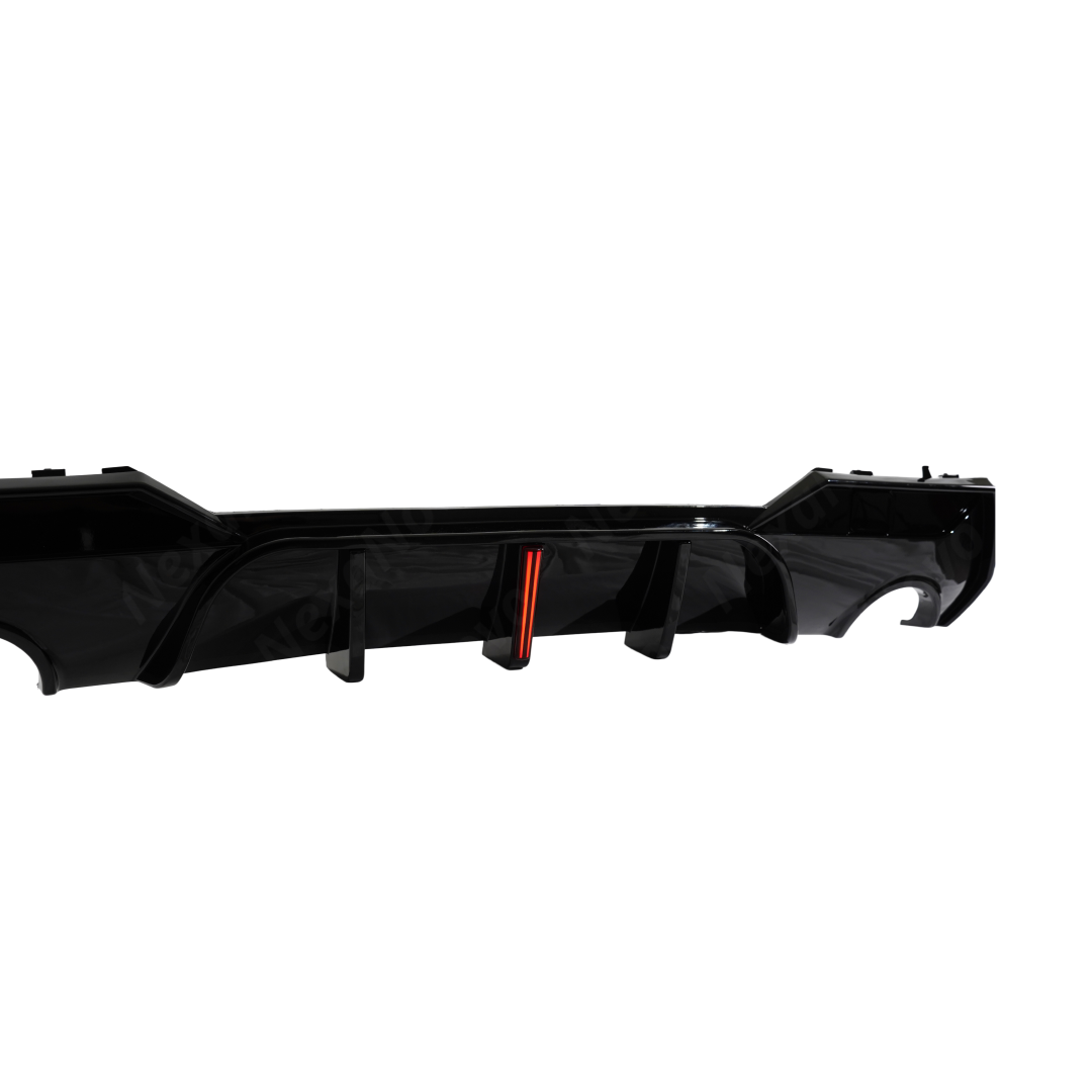 Rear shot highlighting the illuminated center red LED brake light on the NexaNovo G22 diffuser