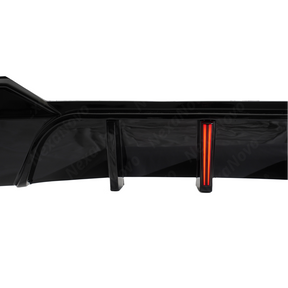 Durable high-impact ABS plastic construction of the NexaNovo BMW 4 Series performance diffuser
