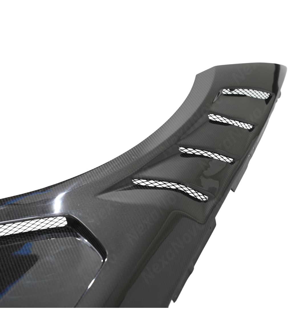 NexaNovo real carbon fiber side vents featured on the latest 2024 BMW 4 Series