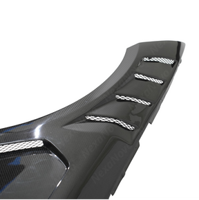 NexaNovo real carbon fiber side vents featured on the latest 2024 BMW 4 Series