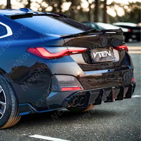 Styling upgrade for 2023 BMW G26 with VTEN dual diffuser and LED