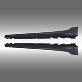 Standalone view of the uninstalled driver and passenger side M5 style replacement rocker panels