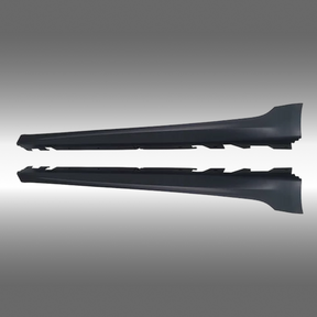 Standalone view of the uninstalled driver and passenger side M5 style replacement rocker panels