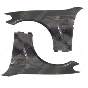 BMW G30 5 Series with NexaNovo M style real carbon fiber front fender