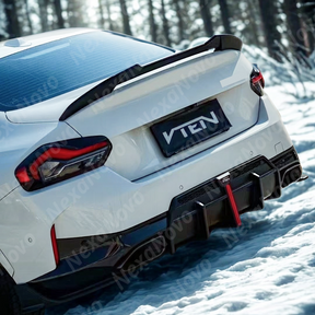 Precision fitment of VTEN rear diffuser on 2023 BMW G42