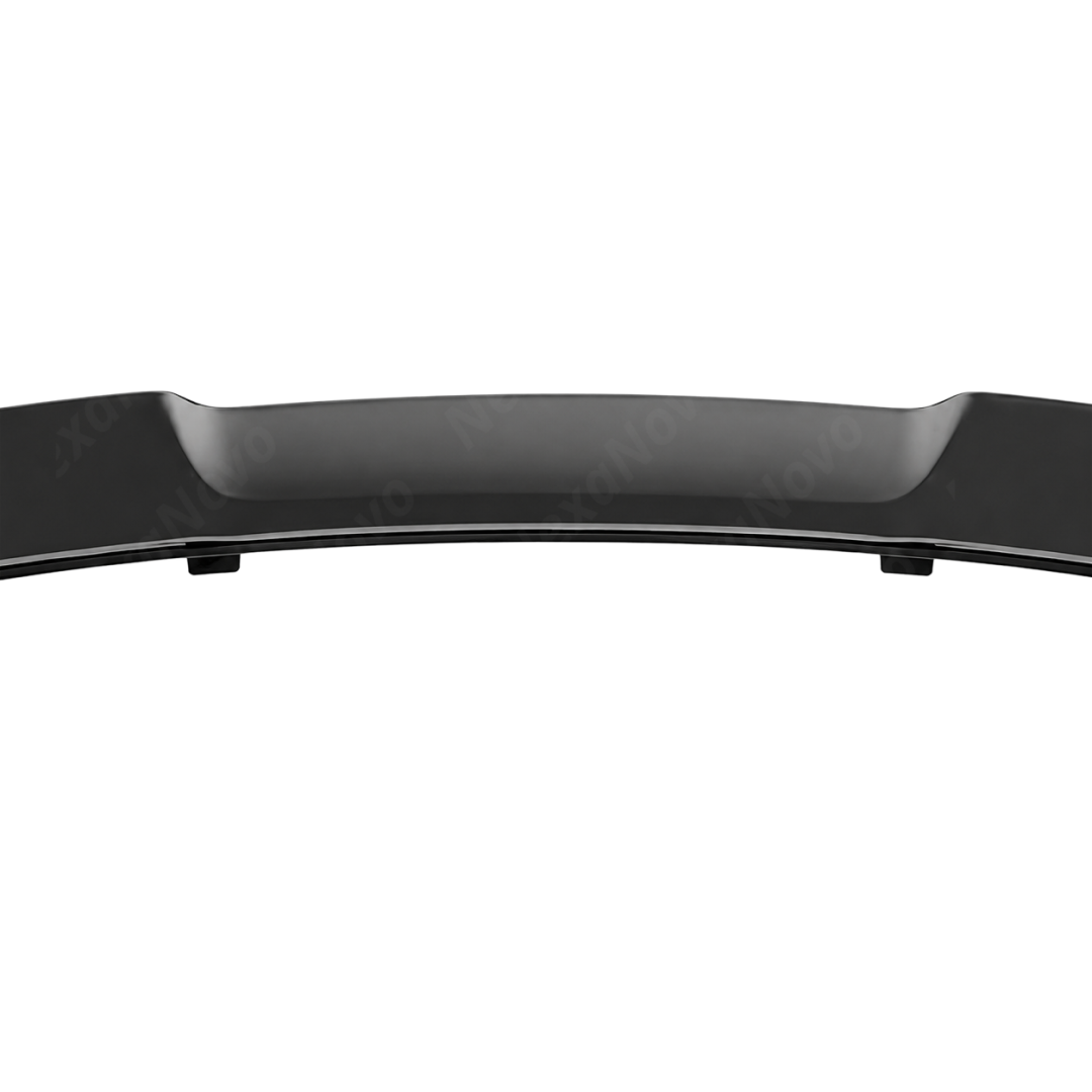 View of the pre-applied automotive-grade 3M adhesive tape along the inner mounting channel